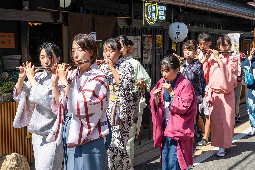 着物でそぞろ歩き